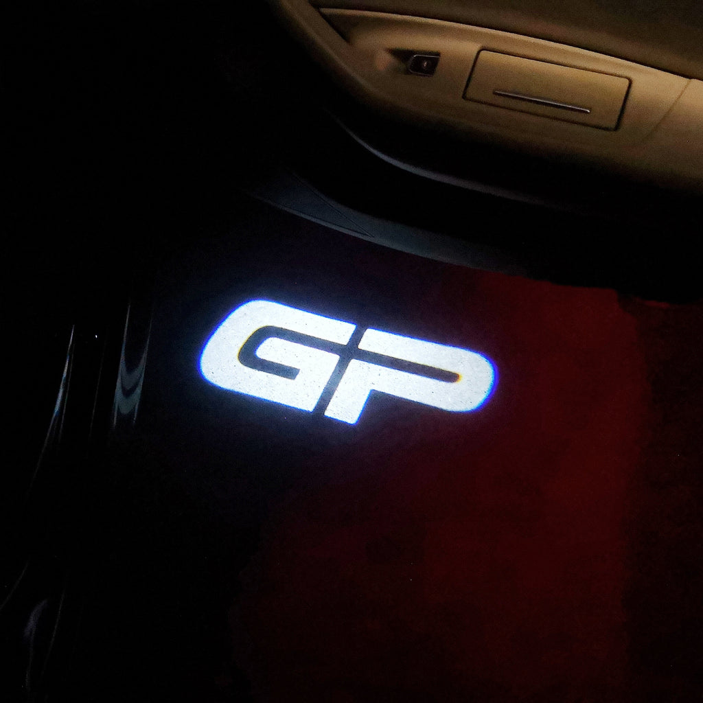 MINI GP LOGO PROJECROTR LIGHTS Nr.120 (quantity  1 =  2 Logo Film /  2 door lights)