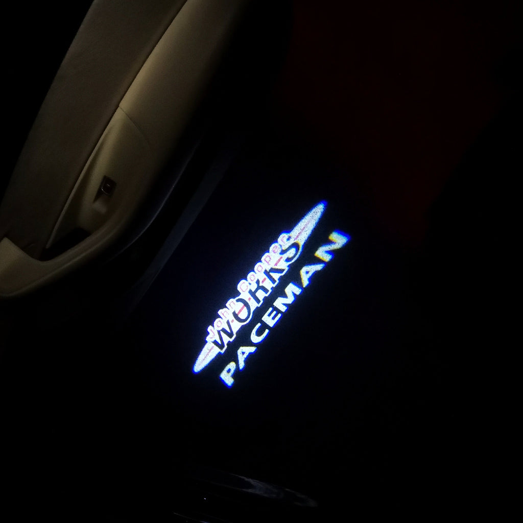 MINI  PACEMAN LOGO PROJECROTR LIGHTS Nr.78 (quantity  1 =  2 Logo Film /  2 door lights)