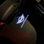 MINI COUNTRYMAN  LOGO PROJECROTR LIGHTS Nr.145 (quantity  1 =  2 Logo Film /  2 door lights)