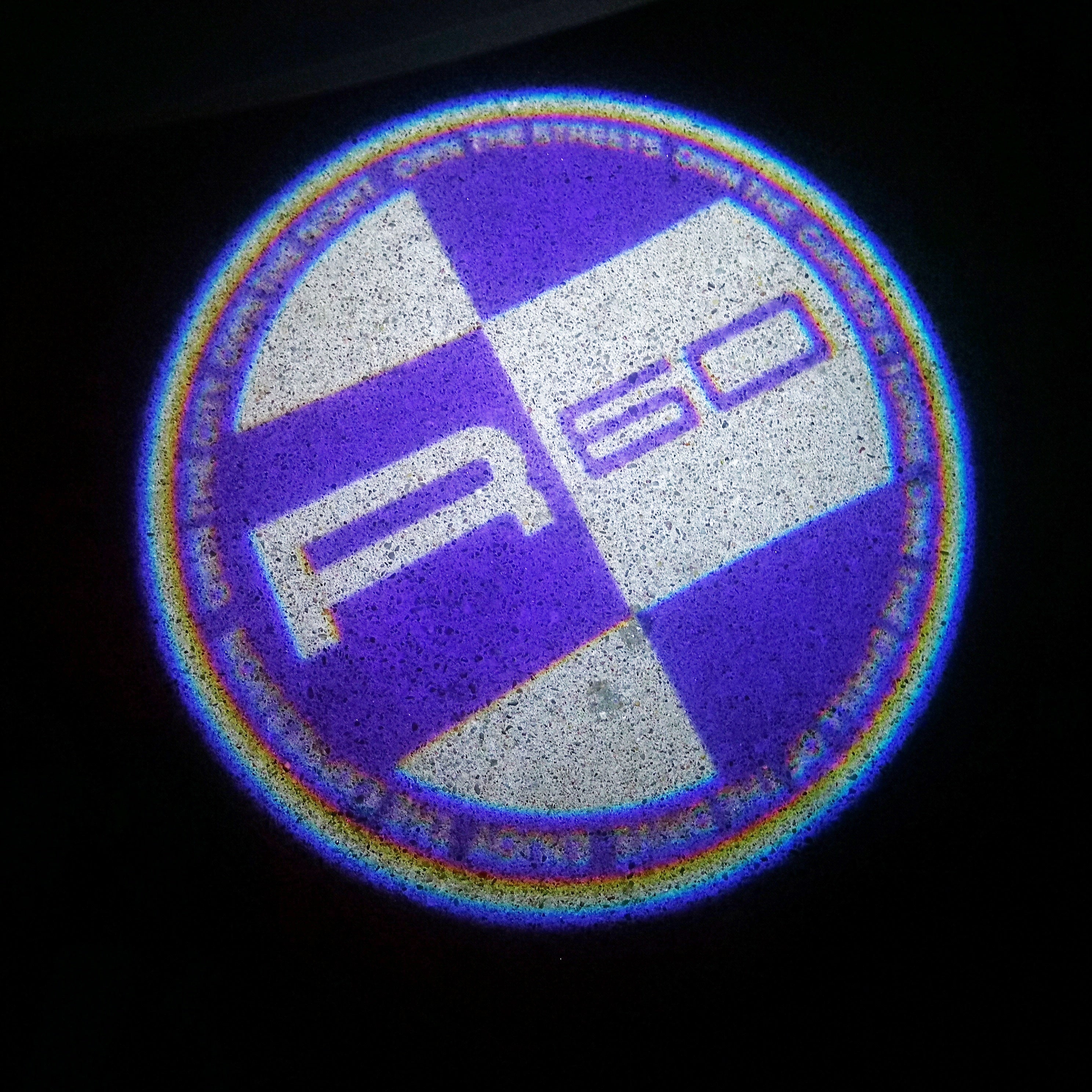 MINI R 60  LOGO PROJECROTR LIGHTS Nr.151 (quantity  1 =  2 Logo Film /  2 door lights)