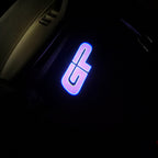 MINI GP LOGO PROJECROTR LIGHTS Nr.124 (quantity  1 =  2 Logo Film /  2 door lights)