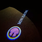 MINI ELECTRIC LOGO PROJECROTR LIGHTS Nr.61 (quantity  1 =  2 Logo Film /  2 door lights)