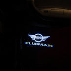 MINI  CLUBMAN LOGO PROJECROTR LIGHTS Nr.30 (quantity  1 =  2 Logo Film /  2 door lights)