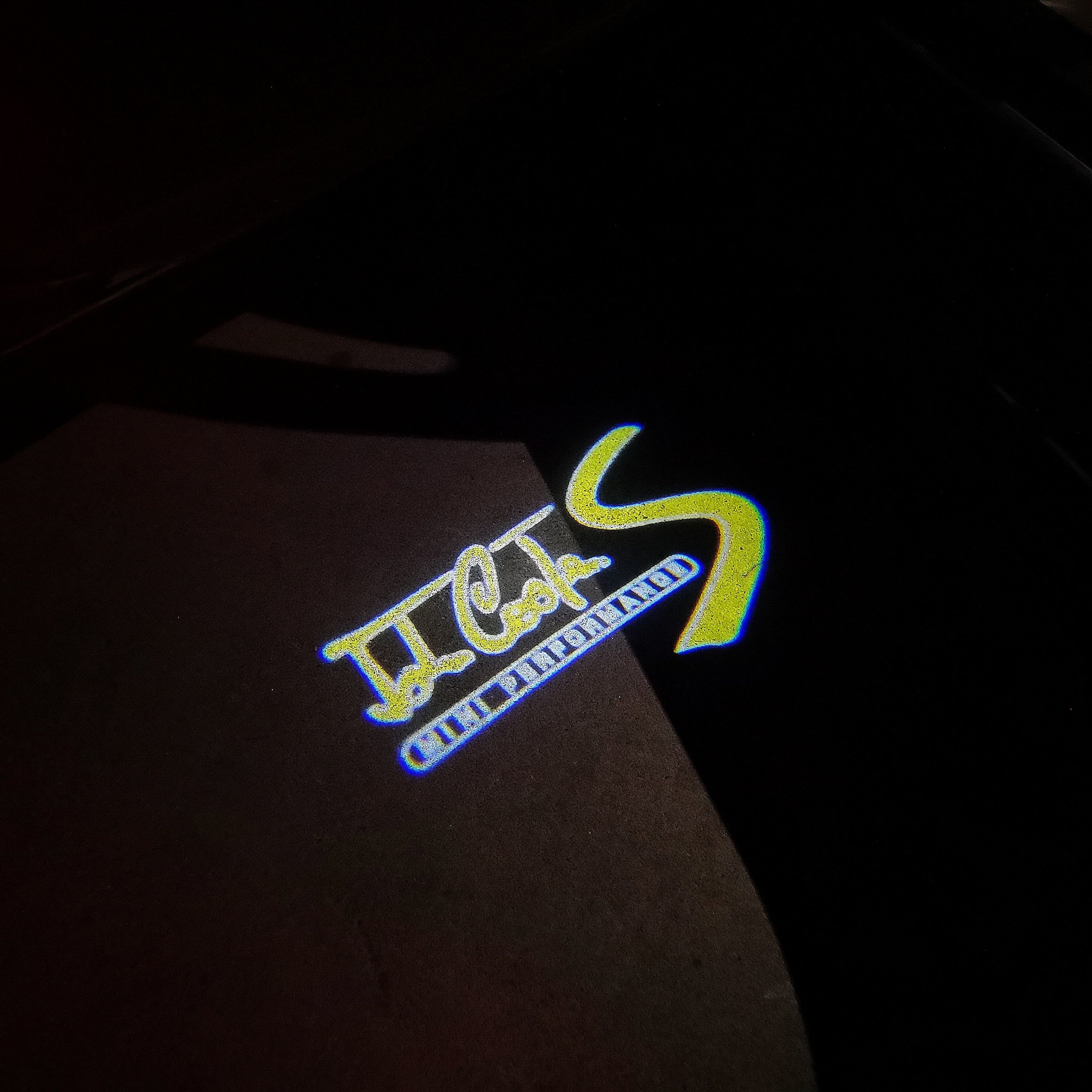 MINI JOHN COOPER S LOGO PROJECROTR LIGHTS Nr.103 (quantity  1 =  2 Logo Film /  2 door lights)