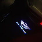 MINI PACEMAN LOGO PROJECROTR LIGHTS Nr.127 (quantity  1 =  2 Logo Film /  2 door lights)