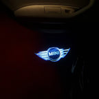 MINI ORIGINAL LOGO PROJECROTR LIGHTS Nr.06 (quantity  1 =  2 Logo Film /  2 door lights)