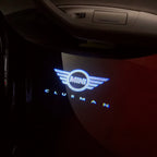 MINI CLUBMAN LOGO PROJECROTR LIGHTS Nr.143 (quantity  1 =  2 Logo Film /  2 door lights)