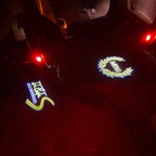 MINI JOHN COOPER S LOGO PROJECROTR LIGHTS Nr.103 (quantity  1 =  2 Logo Film /  2 door lights)