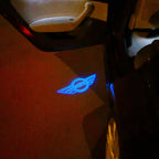 MINI ORIGINAL LOGO PROJECROTR LIGHTS Nr.18 (quantity  1 =  2 Logo Film /  2 door lights)