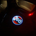 MINI R 60 LOGO PROJECROTR LIGHTS Nr.73 (quantity  1 =  2 Logo Film /  2 door lights)