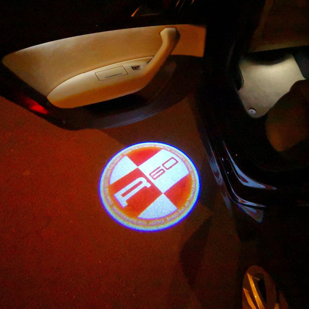 MINI R 60  LOGO PROJECROTR LIGHTS Nr.155 (quantity  1 =  2 Logo Film /  2 door lights)