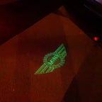MINI ORIGINAL LOGO PROJECROTR LIGHTS Nr.58 (quantity  1 =  2 Logo Film /  2 door lights)