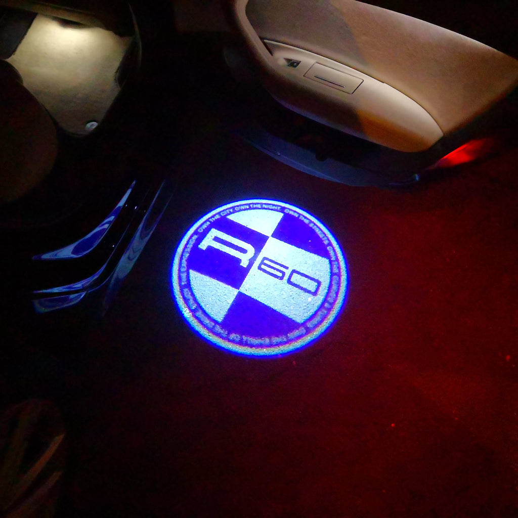 MINI R 60  LOGO PROJECROTR LIGHTS Nr.151 (quantity  1 =  2 Logo Film /  2 door lights)