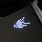 SUBARU Original LOGO PROJECROTR LIGHTS (quantity 1 = 1 sets/2 door lights) Nr.03d13