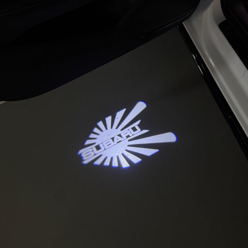 SUBARU LOGO PROJECROTR LIGHTS Nr.03 (Menge 1 = 1 Satz/2 Türleuchten) 