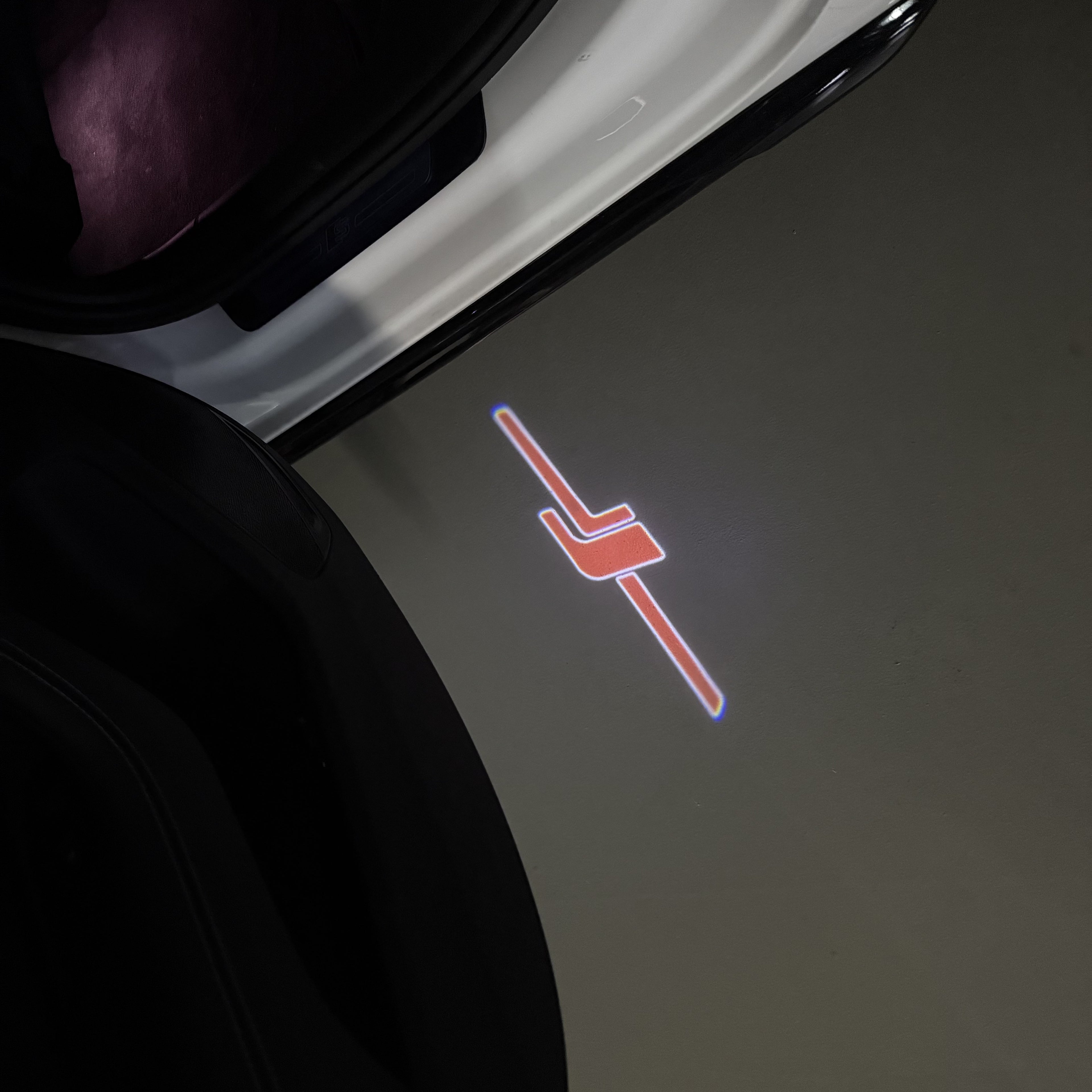 SUBARU Forester LOGO PROJECROTR LIGHTS (quantity 1 = 1 sets/2 door lights) Nr.03d10