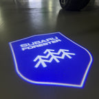 SUBARU Forester LOGO PROJECROTR LIGHTS (quantity 1 = 1 sets/2 door lights) Nr.03d14