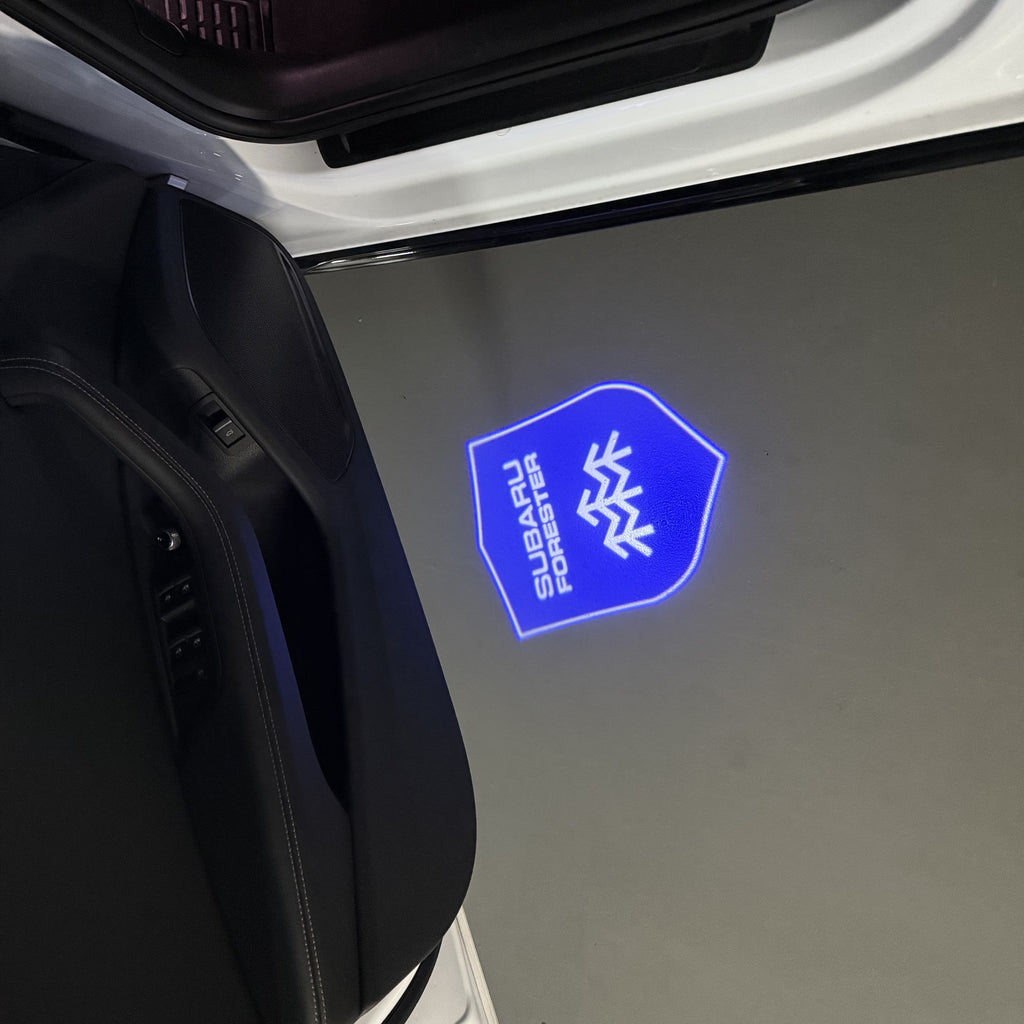 SUBARU Forester LOGO PROJECROTR LIGHTS (quantity 1 = 1 sets/2 door lights) Nr.03d14