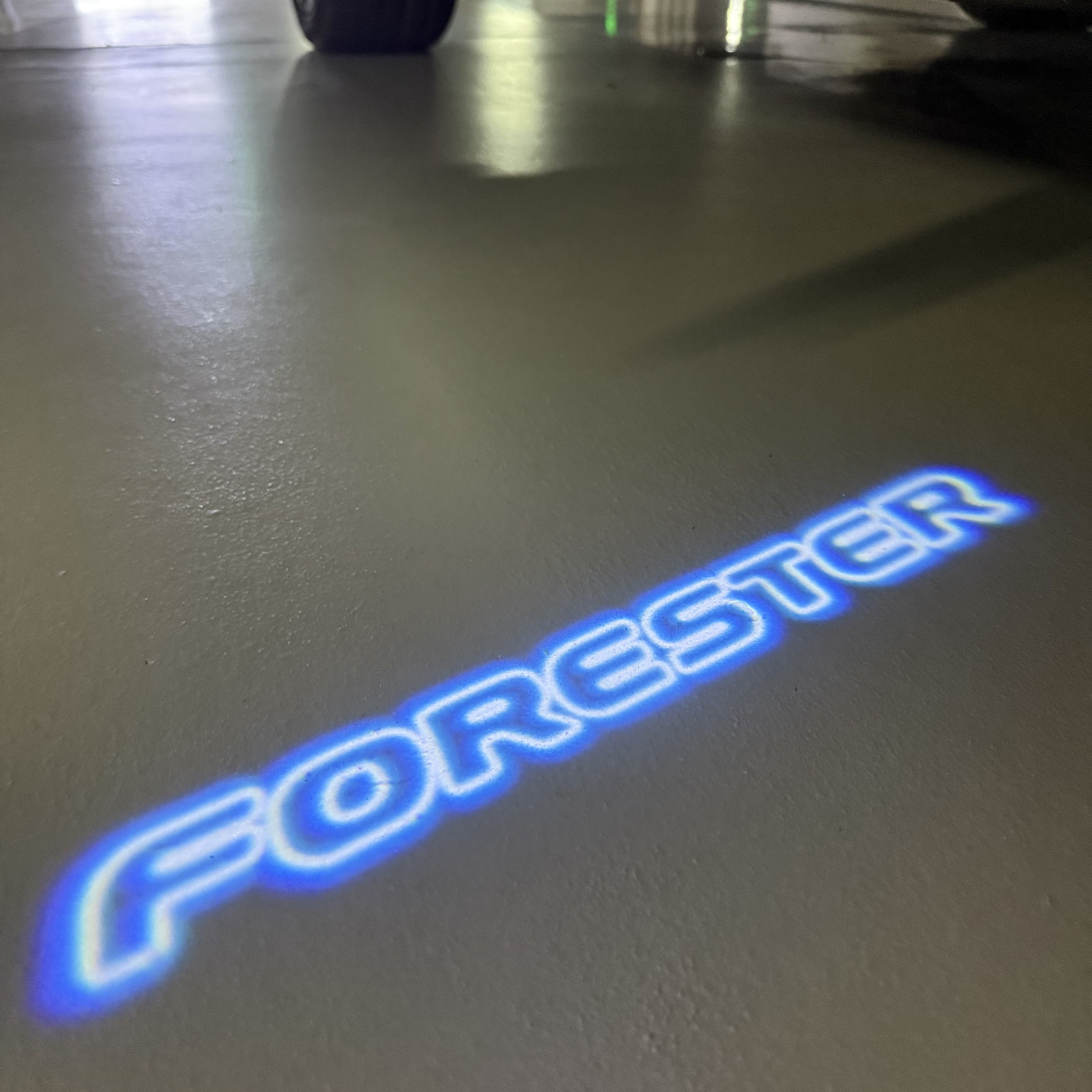 SUBARU Forester LOGO PROJECROTR LIGHTS (quantity 1 = 1 sets/2 door lights) Nr.03d06