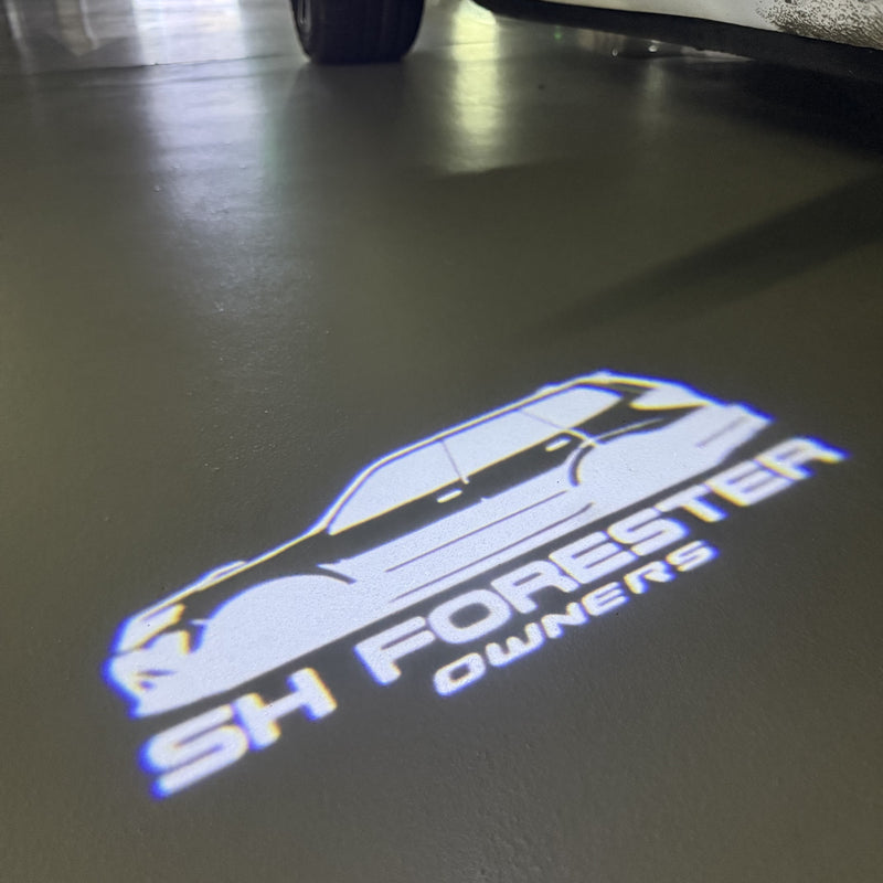 SUBARU LOGO PROJECROTR LIGHTS Nr.03 (quantità 1 = 1 set/2 luci porta) 