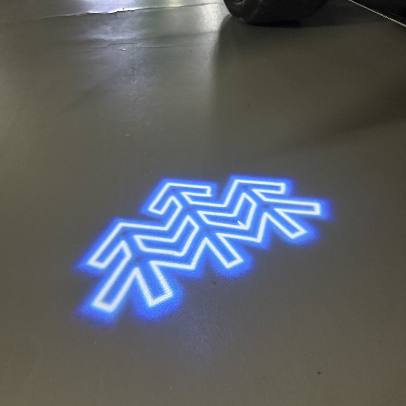 SUBARU LOGO PROJECROTR LIGHTS Nr.03 (Menge 1 = 1 Satz/2 Türleuchten) 