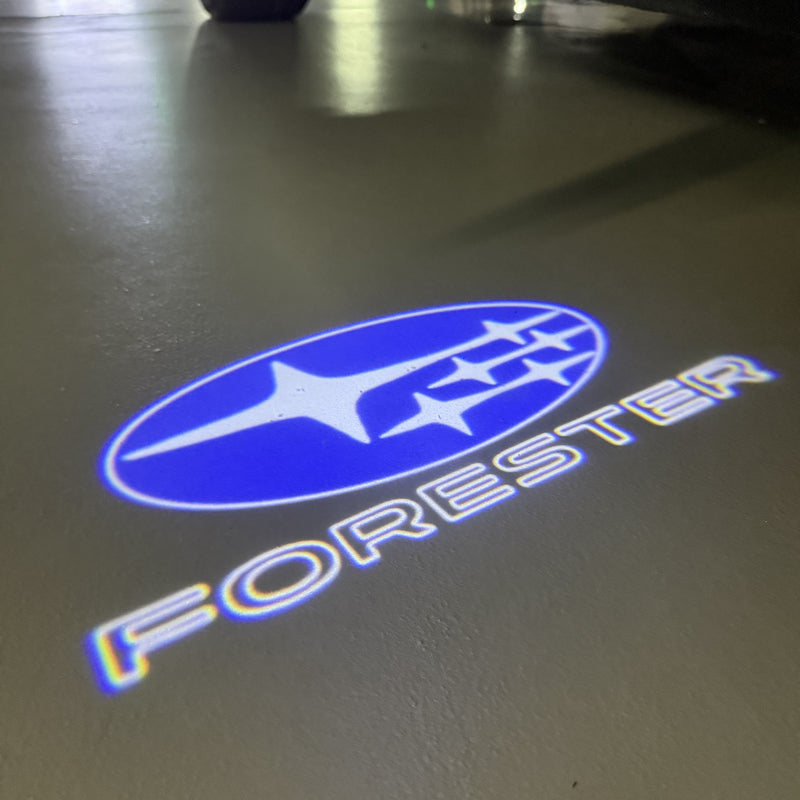 SUBARU LOGO PROJECROTR LIGHTS Nr.03 (Menge 1 = 1 Satz/2 Türleuchten) 