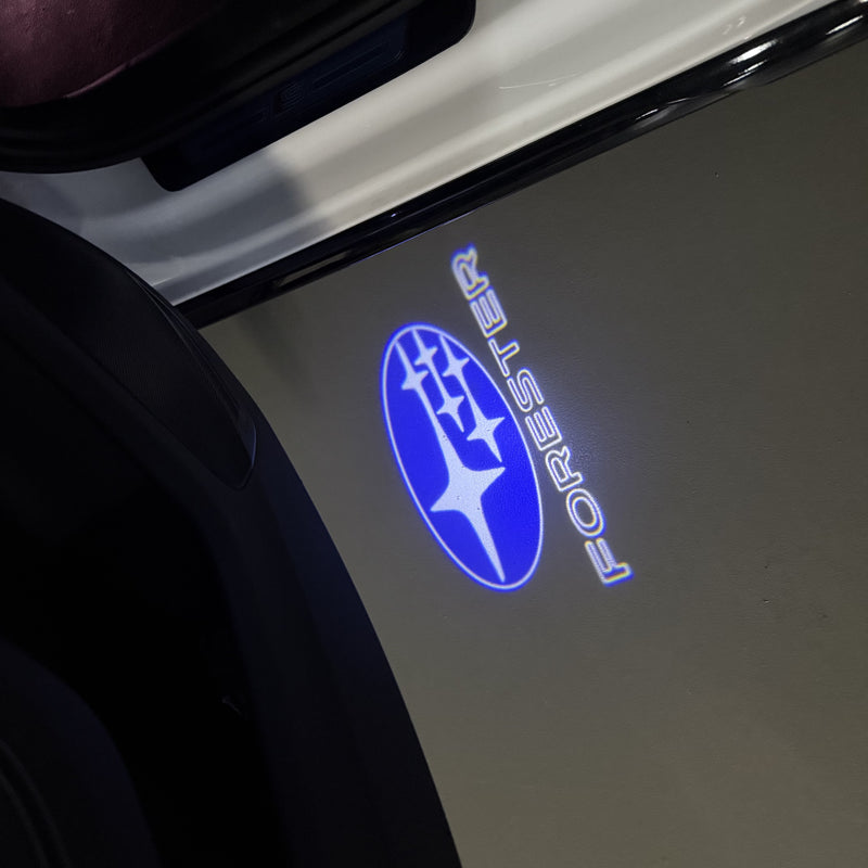SUBARU LOGO PROJECROTR LIGHTS Nr.03 (Menge 1 = 1 Satz/2 Türleuchten) 
