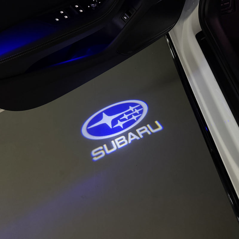 SUBARU LOGO PROJECROTR LIGHTS Nr.03 (Menge 1 = 1 Satz/2 Türleuchten) 