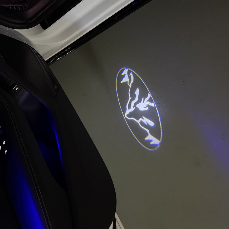 SUBARU LOGO PROJECROTR LIGHTS Nr.03 (Menge 1 = 1 Satz/2 Türleuchten) 