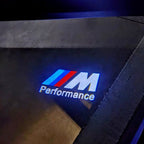 BMW M LOGO PROJECTOT LIGHTS (quantity 1 = 1 sets/2 door lights)Nr.bmw0017