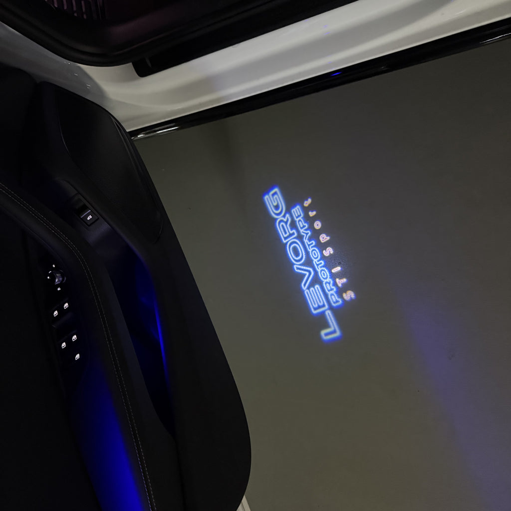 SUBARU LEVORG LOGO PROJECROTR LIGHTS (quantity 1 = 1 sets/2 door lights) Nr.03d8