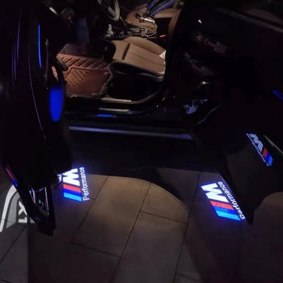 BMW M LOGO PROJECTOT LIGHTS (quantity 1 = 1 sets/2 door lights)Nr.bmw0017