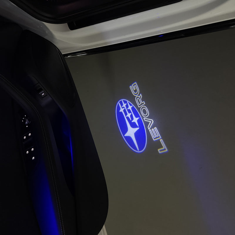 SUBARU LOGO PROJECROTR LIGHTS Nr.03 (Menge 1 = 1 Satz/2 Türleuchten) 
