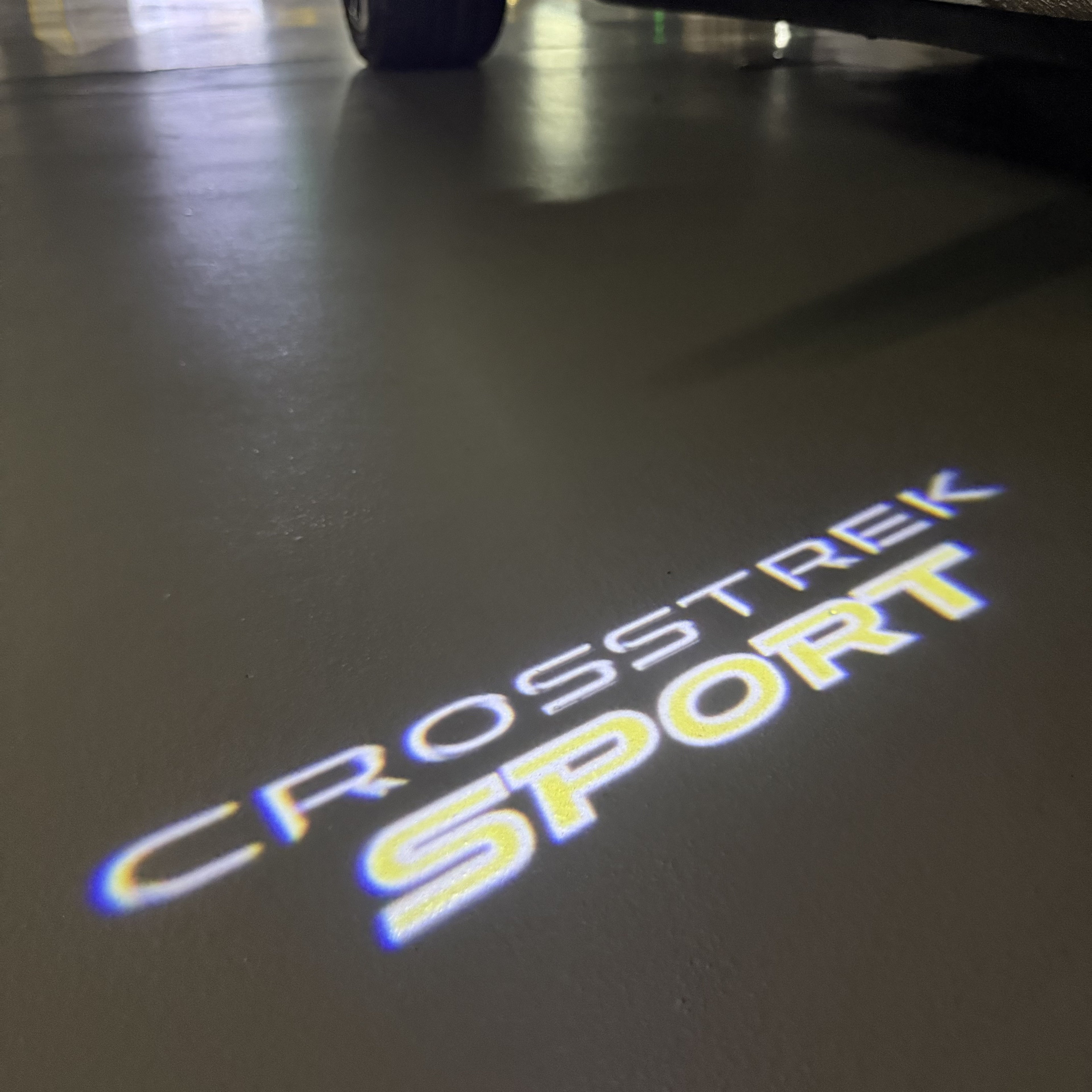 SUBARU CROSSTREK LOGO PROJECROTR LIGHTS (quantity 1 = 1 sets/2 door lights) Nr.03d03