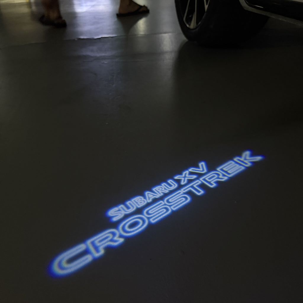 SUBARU CROSSTREK LOGO PROJECROTR LIGHTS (quantity 1 = 1 sets/2 door lights) Nr.03d040