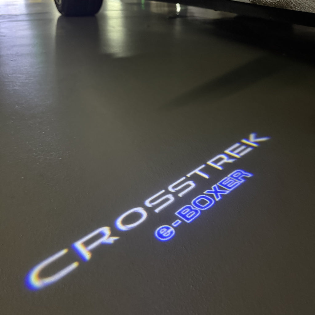 SUBARU CROSSTREK LOGO PROJECROTR LIGHTS (quantity 1 = 1 sets/2 door lights) Nr.03d04