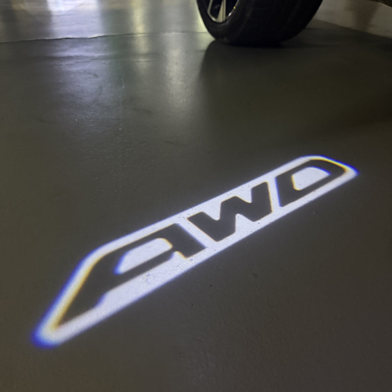 SUBARU LOGO PROJECROTR LIGHTS Nr.03 (Menge 1 = 1 Satz/2 Türleuchten) 
