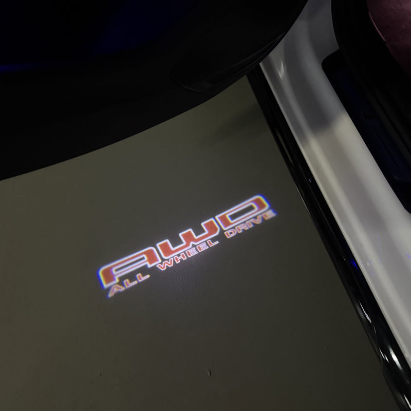 SUBARU LOGO PROJECROTR LIGHTS Nr.03 (Menge 1 = 1 Satz/2 Türleuchten) 