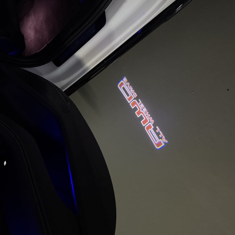 SUBARU LOGO PROJECROTR LIGHTS Nr.03 (Menge 1 = 1 Satz/2 Türleuchten) 