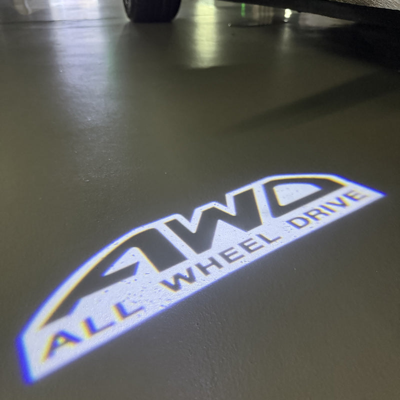 SUBARU LOGO PROJECROTR LIGHTS Nr.03 (Menge 1 = 1 Satz/2 Türleuchten) 