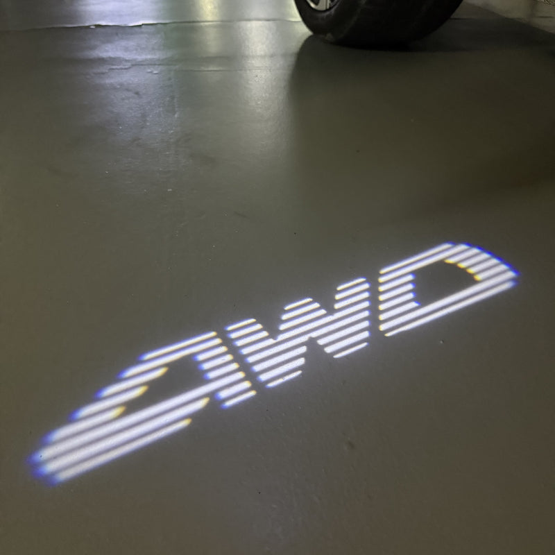 SUBARU LOGO PROJECROTR LIGHTS Nr.03 (Menge 1 = 1 Satz/2 Türleuchten) 