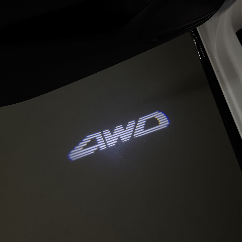 SUBARU AWD LOGO PROJECROTR LIGHTS (quantity 1 = 1 sets/2 door lights) Nr.03d035