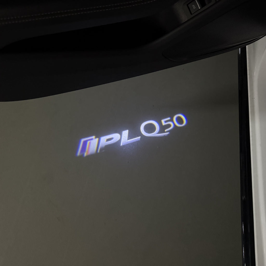 INFINITI Q 50 LOGO PROJECROTR LIGHTS (quantity 1 = 1 sets/2 door lights) Nr.47X25