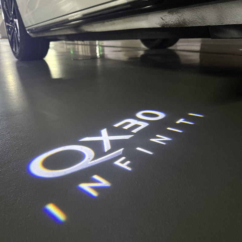 INFINITI Q60 LOGO PROJECROTR LIGHTS Nr.47 (quantità 1 = 1 set/2 luci porta)
