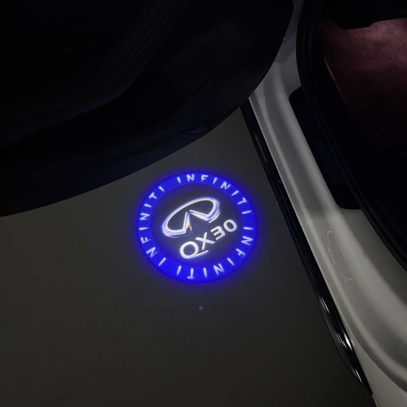 INFINITI Q60 LOGO PROJECROTR LIGHTS Nr.47 (quantità 1 = 1 set/2 luci porta)