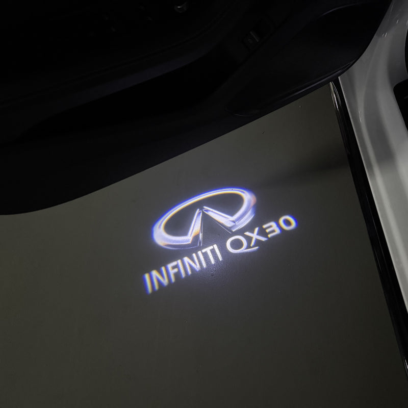 INFINITI Q60 LOGO PROJECROTR LIGHTS Nr.47 (quantità 1 = 1 set/2 luci porta)