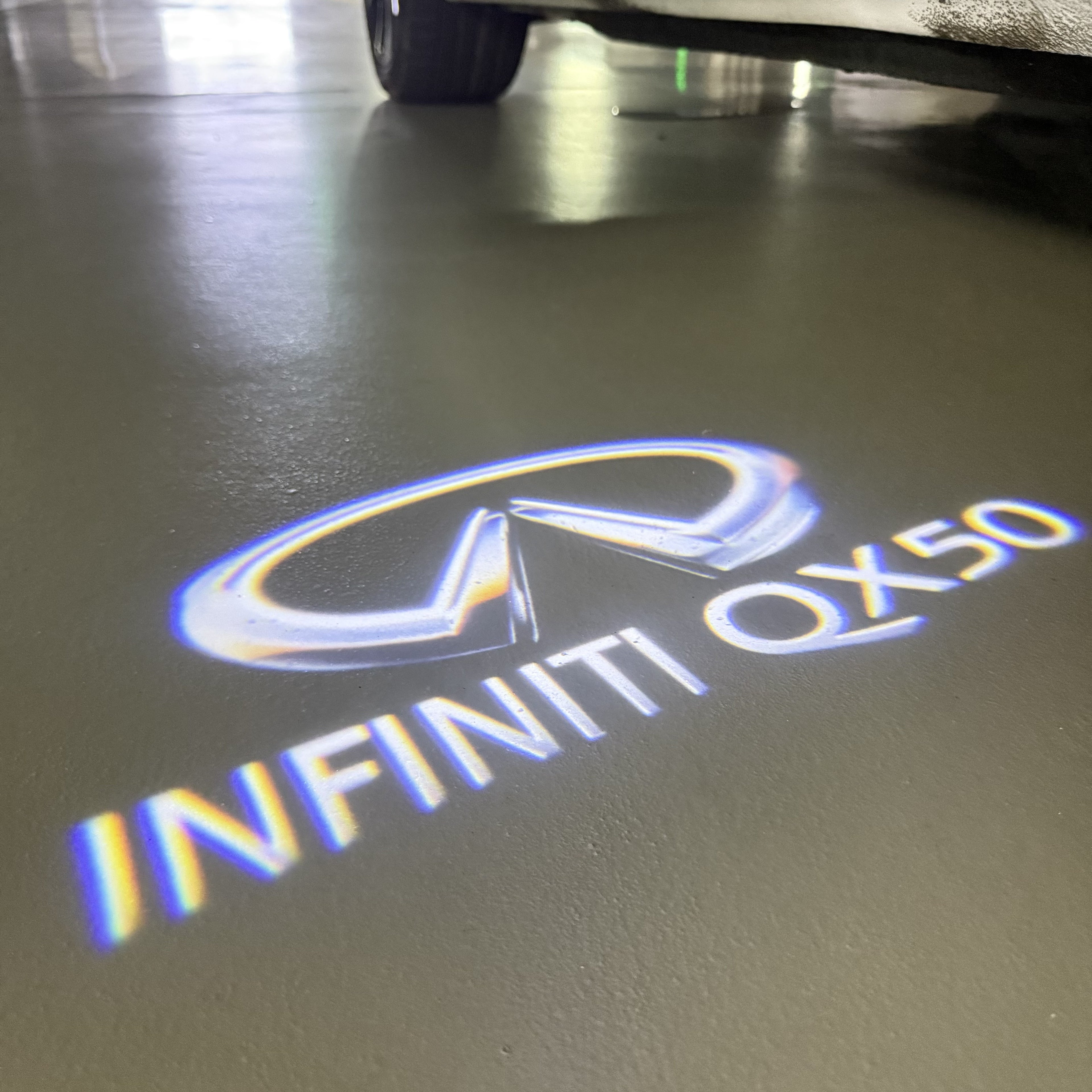 INFINITI QX 50 LOGO PROJECROTR LIGHTS (quantity 1 = 1 sets/2 door lights) Nr.47X21