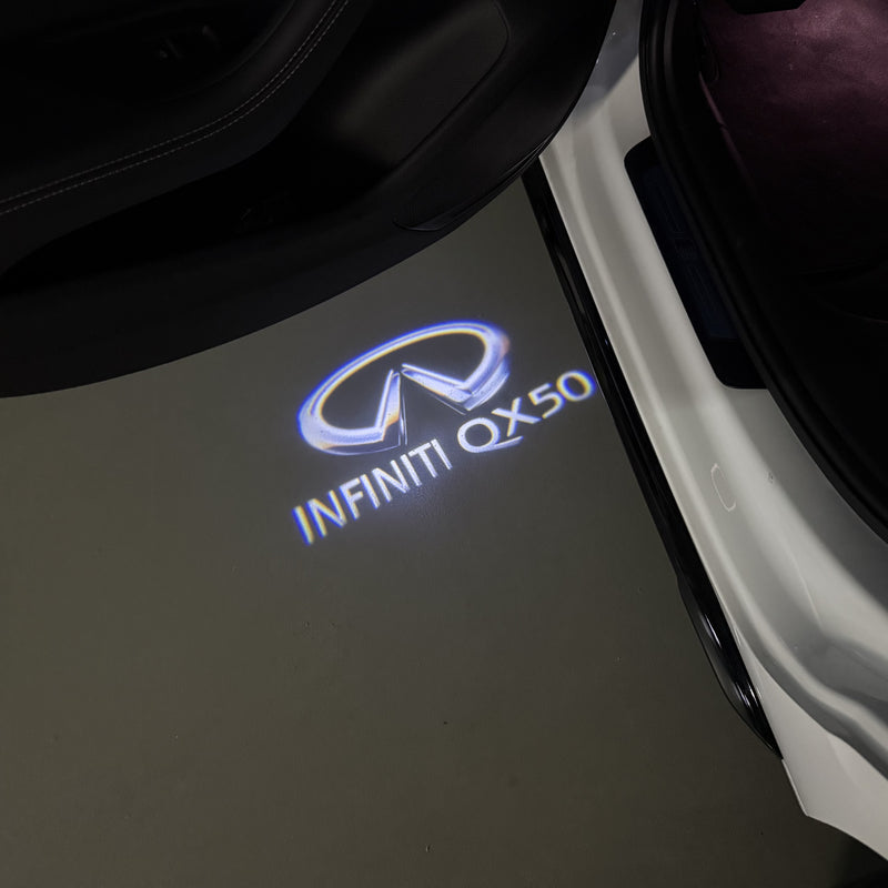 INFINITI Q60 LOGO PROJECROTR LIGHTS Nr.47 (quantità 1 = 1 set/2 luci porta)