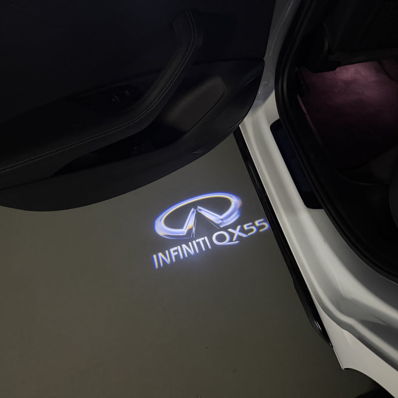 INFINITI Q60 LOGO PROJECROTR LIGHTS Nr.47 (quantità 1 = 1 set/2 luci porta)