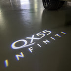 INFINITI QX 55 LOGO PROJECROTR LIGHTS (quantity 1 = 1 sets/2 door lights) Nr.47X03